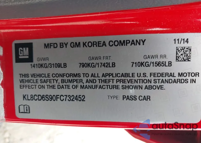 KL8CD6S90FC732452: 44381025