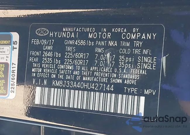 KM8J33A40HU427144: 44381104