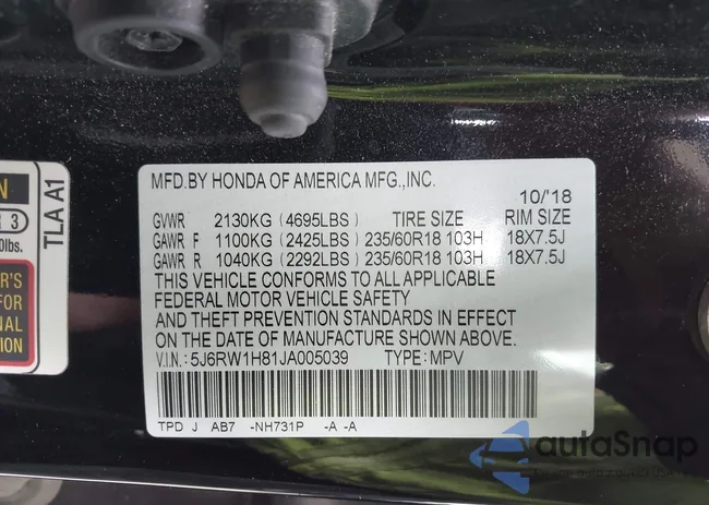 5J6RW1H81JA005039: 44381341