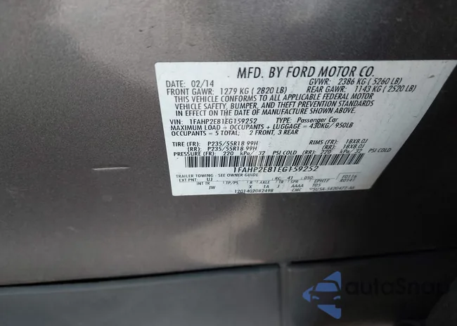 1FAHP2E81EG159252: 44381404