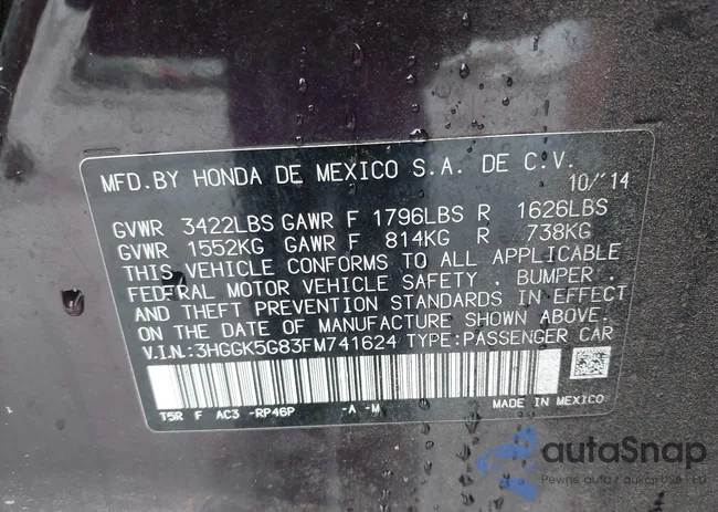 3HGGK5G83FM741624: 44380533