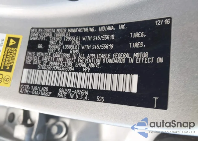 5TDDZRFH3HS366004: 44380582