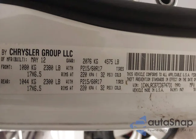 1C4NJRCB7CD674731: 44381980