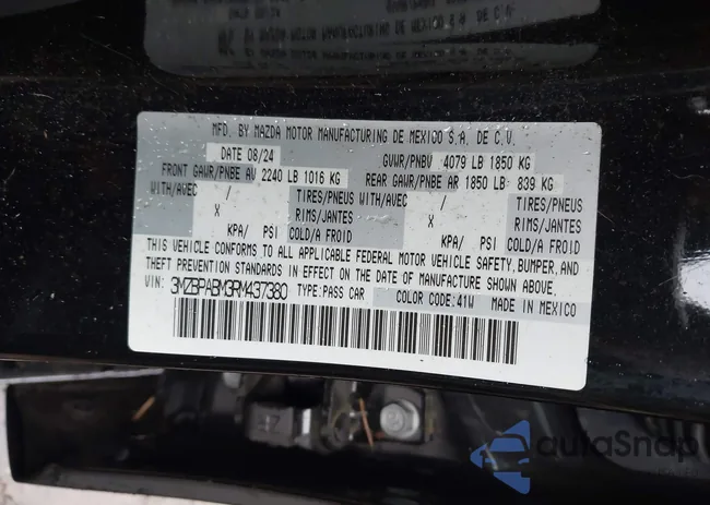 3MZBPABM3RM437380: 44382446