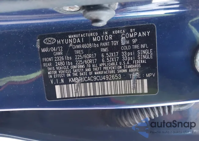 KM8JUCAC9CU492653: 44381569