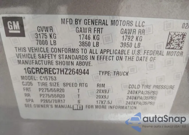 1GCRCREC7HZ264944: 44382991