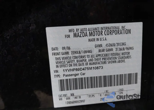 1YVHP80D475M10873: 44383017