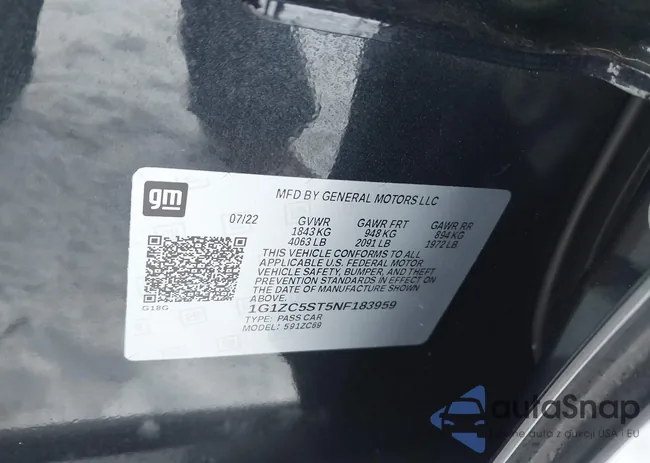 1G1ZC5ST5NF183959: 44383222