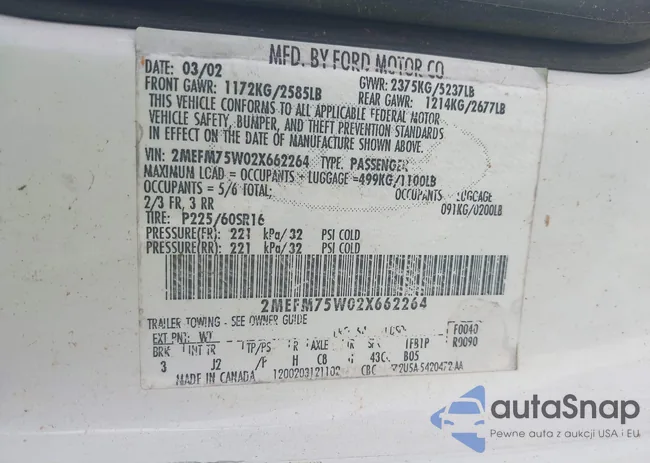 2MEFM75W02X662264: 44383239