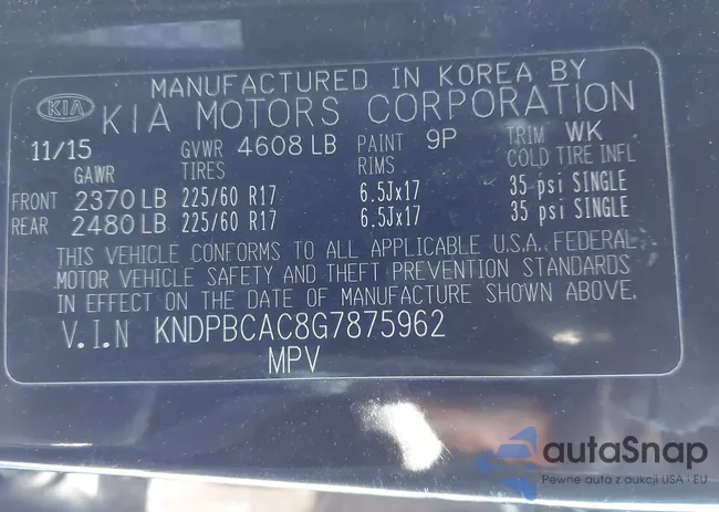 KNDPBCAC8G7875962: 44383290