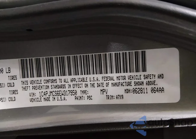 1C4PJMCS6EW317950: 44383315