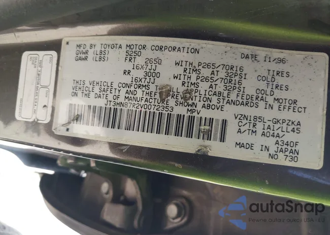 JT3HN87R2V0072353: 44383392