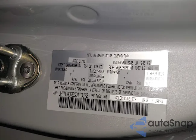 JM1NDAB79G0110372: 44383457