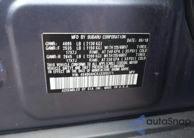 4S4BSAHC0J3389371: 44383480