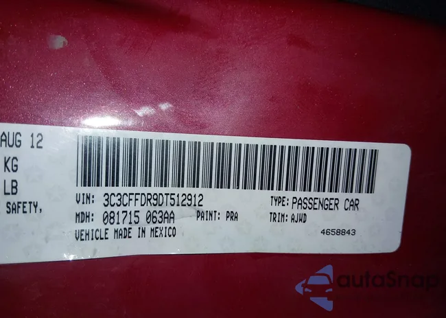 3C3CFFCR7CT106580: 44383894