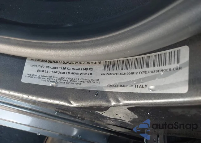 ZAM57XSA6J1304912: 44384280