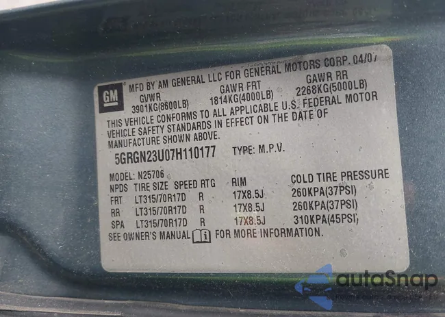 5GRGN23U07H110177: 44384297