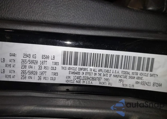 1C4RDJDG9HC860787: 44384474