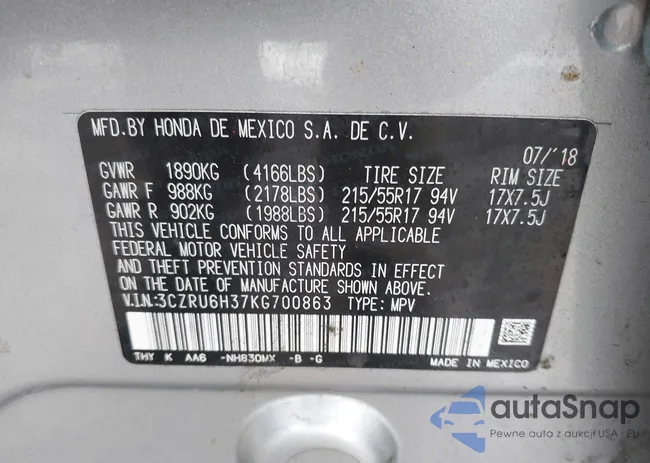 3CZRU6H37KG700863: 44383577