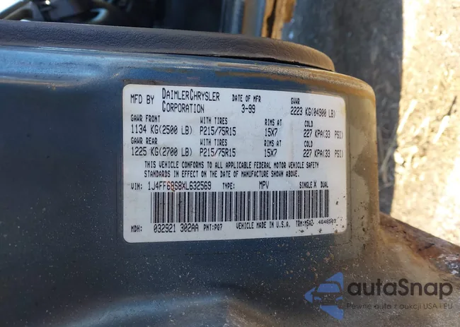 1J4FF68S8XL632569: 44383798