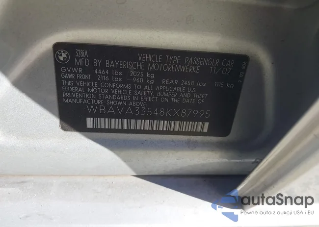 WBAVA33548KX87995: 44383815