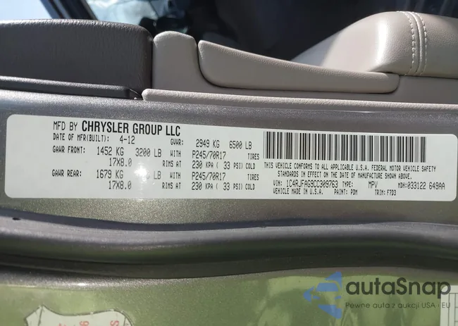 1C4RJFAG9CC309763: 44383873