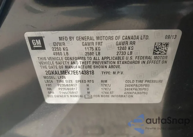 2GKALMEK7E6143818: 44384899