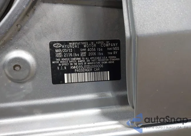 KMHD35LE0DU099006: 44385131