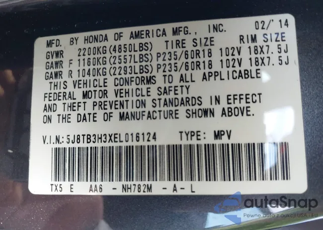 5J8TB3H3XEL016124: 44385144