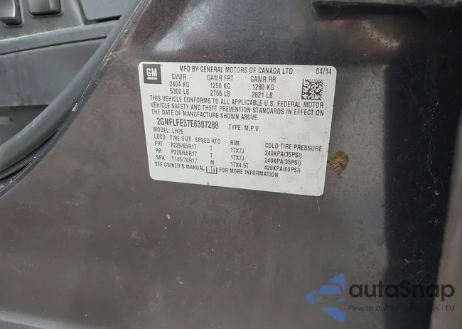 2GNFLFE37E6307288: 44385165