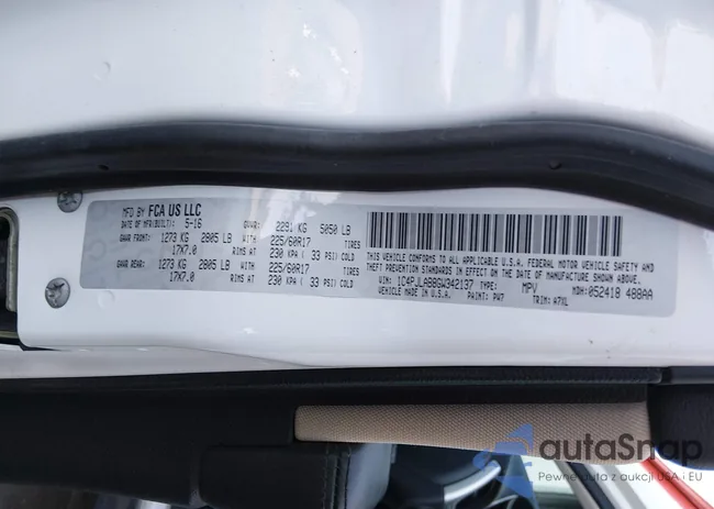 1C4PJLAB8GW342137: 44385196