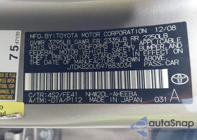 JTDKB20U597883034: 44385203