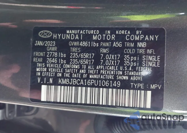 KM8JBCA16PU106149: 44385215