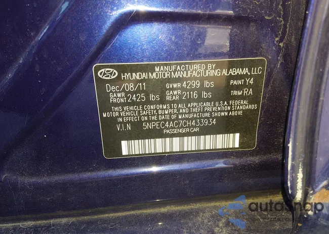 5NPEC4AC7CH433934: 44385250