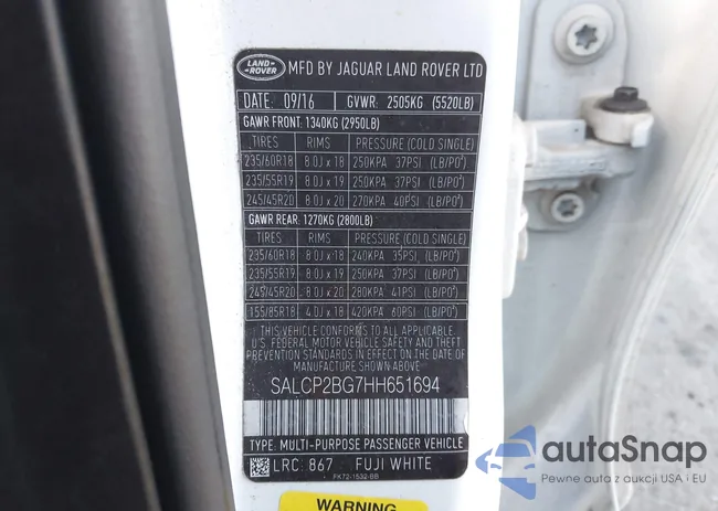 SALCP2BG7HH651694: 44385337