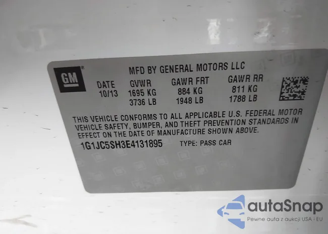 1G1JC5SH3E4131895: 44385381