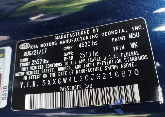 5XXGW4L20JG216870: 44385384