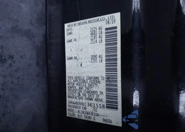 1N4AA6DV8LC361558: 44385424