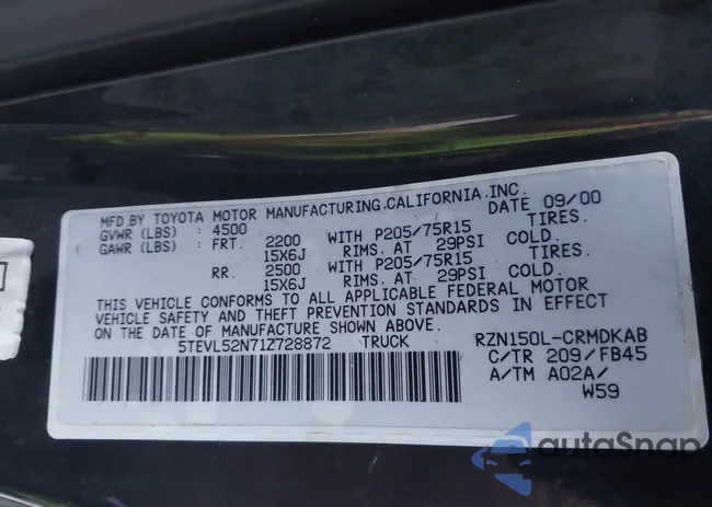 5TEVL52N71Z728872: 44384504