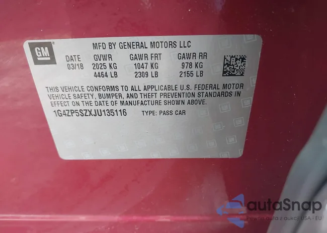 1G4ZP5SZXJU135116: 44384681