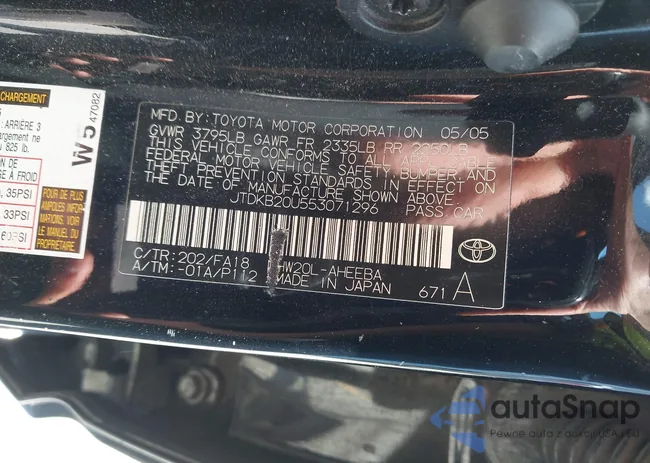 JTDKB20U553071296: 44384790