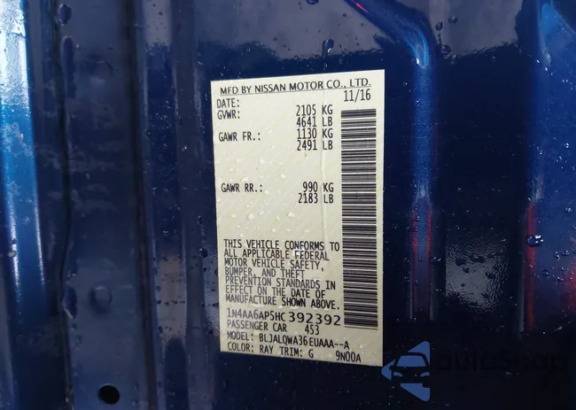 1N4AA6AP5HC392392: 44384815