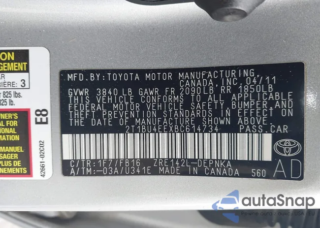 2T1BU4EEXBC614734: 44386332