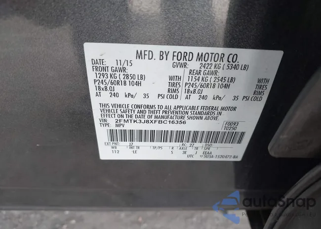 2FMTK3J8XFBC16356: 44386442