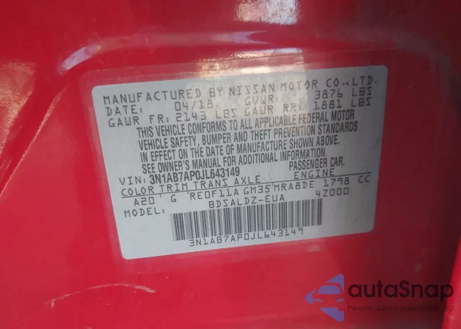 3N1AB7AP0JL643149: 44385536