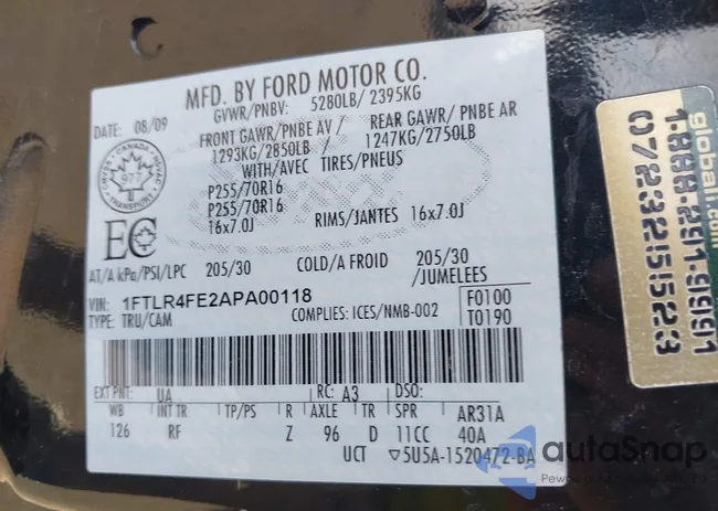 1FTLR4FE2APA00118: 44385671