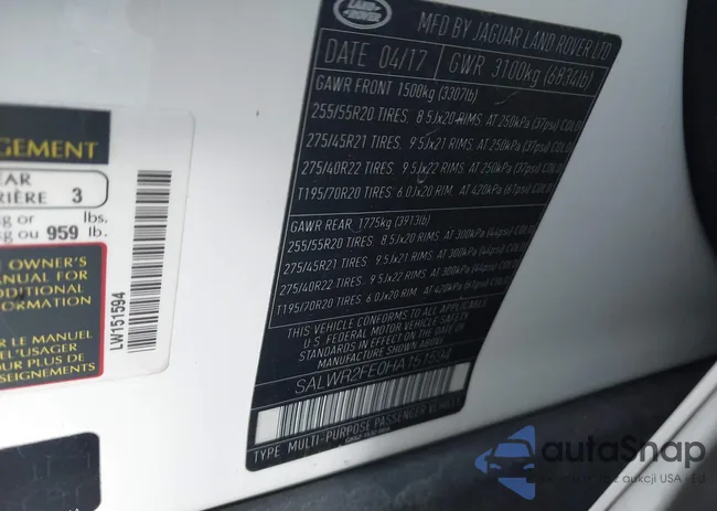 SALWR2FE0HA151594: 44385686