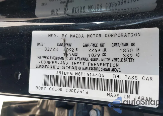 JM1BPALM6P1614404: 44385698