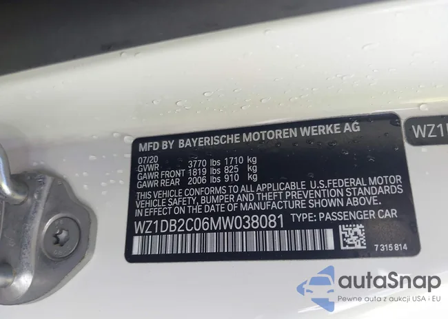 WZ1DB2C06MW038081: 44385777