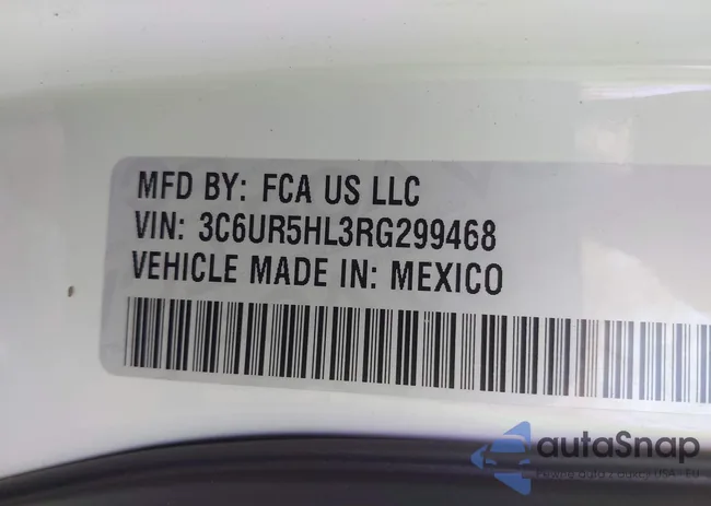 3C6UR5HL3RG299468: 44387029